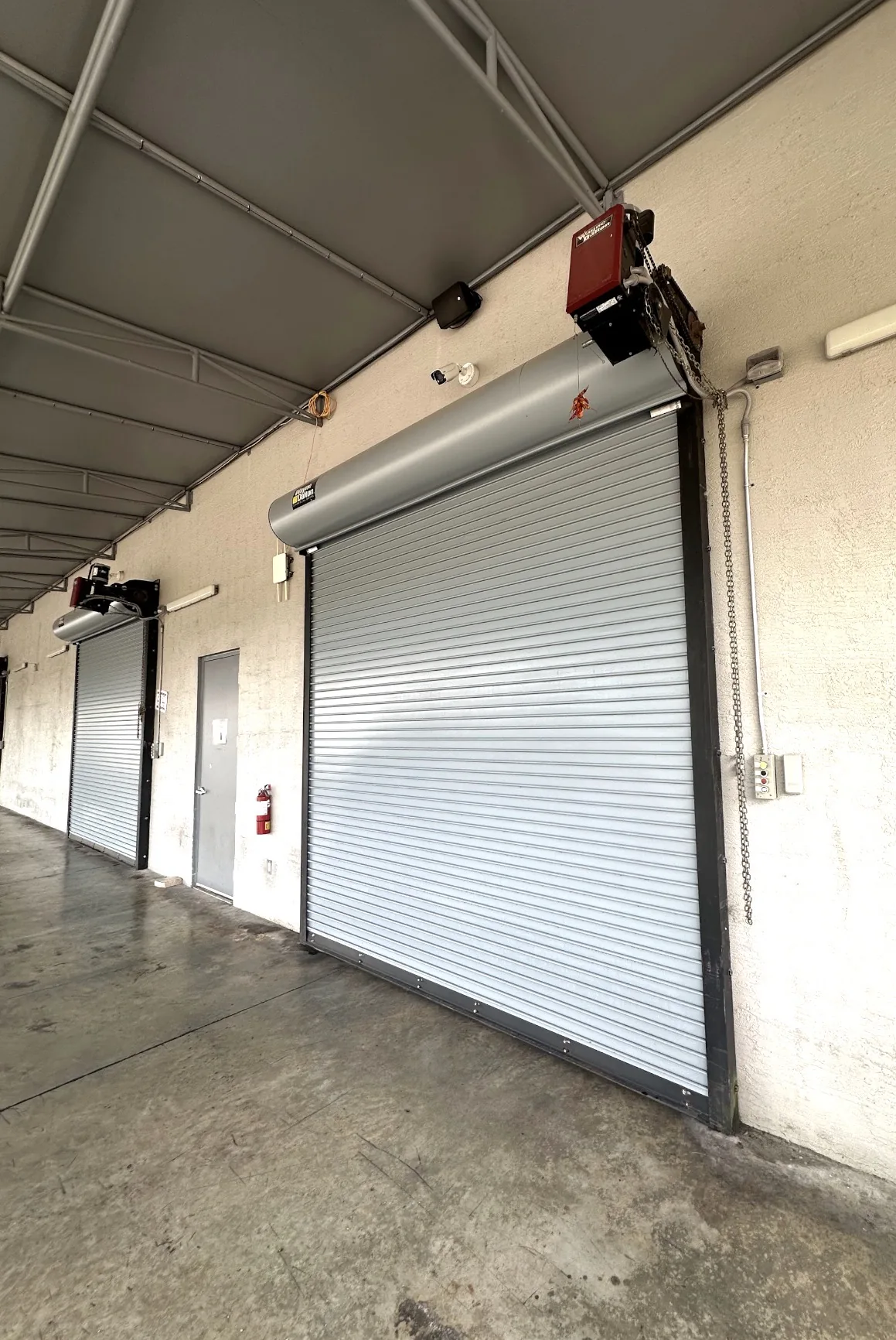 Commercial roll-up door project 10
