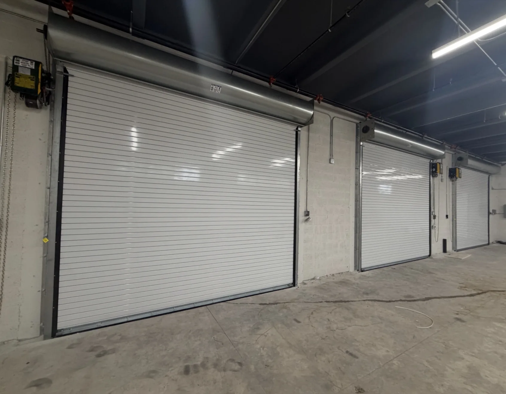 Commercial roll-up door project 2