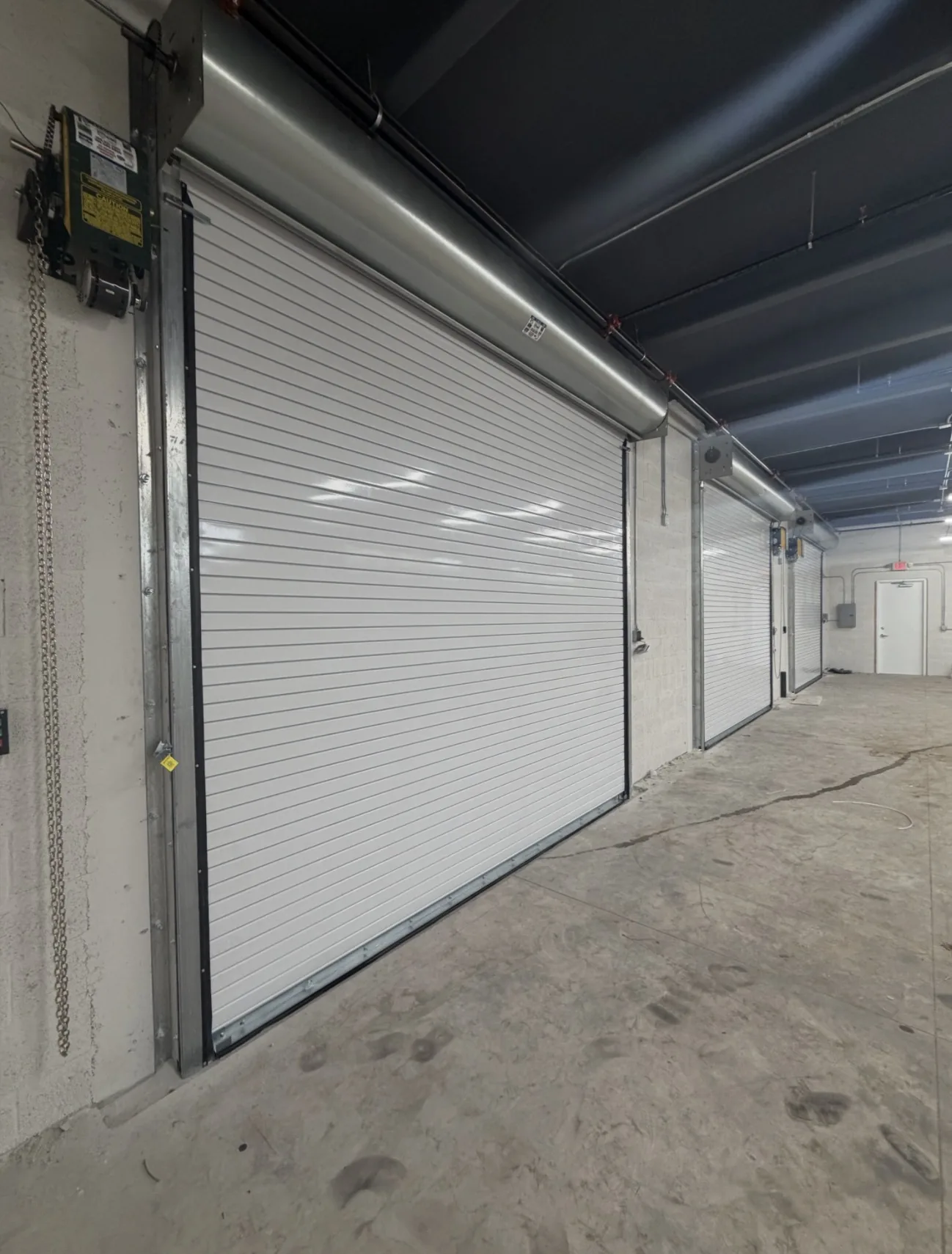 Commercial roll-up door project 3