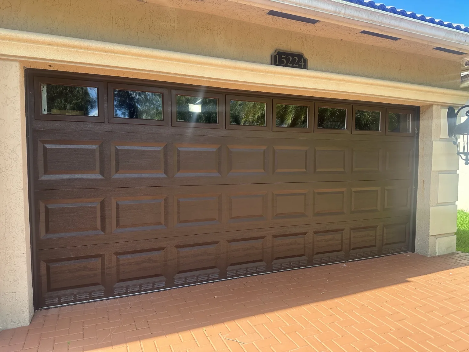 Residential garage door project 5
