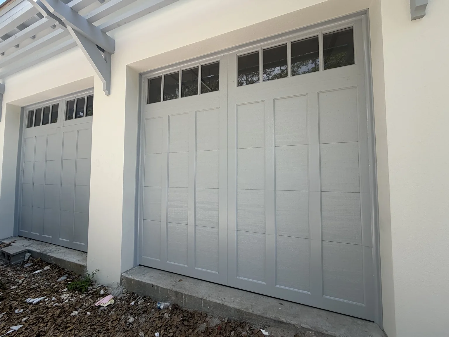 Residential garage door project 9