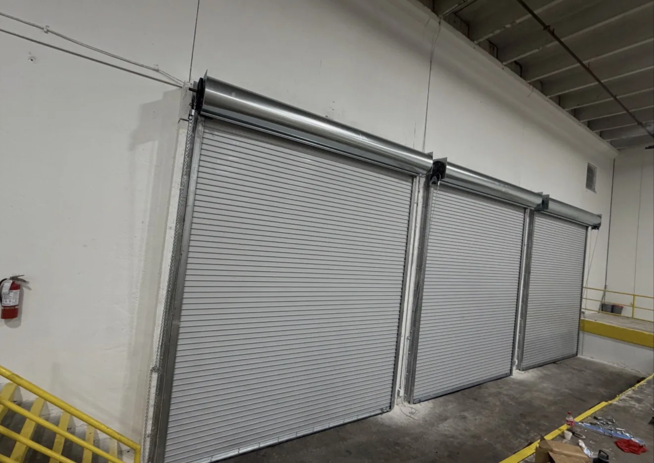 Commercial roll-up door project 6
