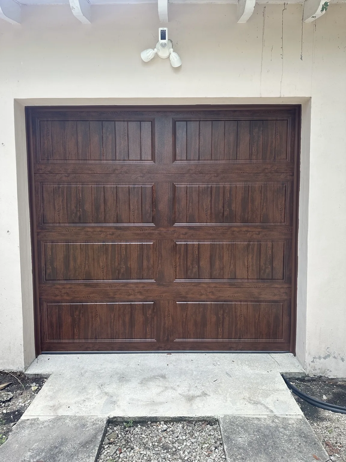 Residential garage door project 6
