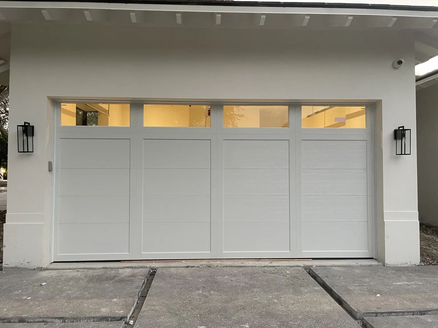 Residential garage door project 11